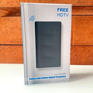 Free HDTV AN-5008 Indoor And Outdoor Strong Signal Horizontal Digital TV Antenna